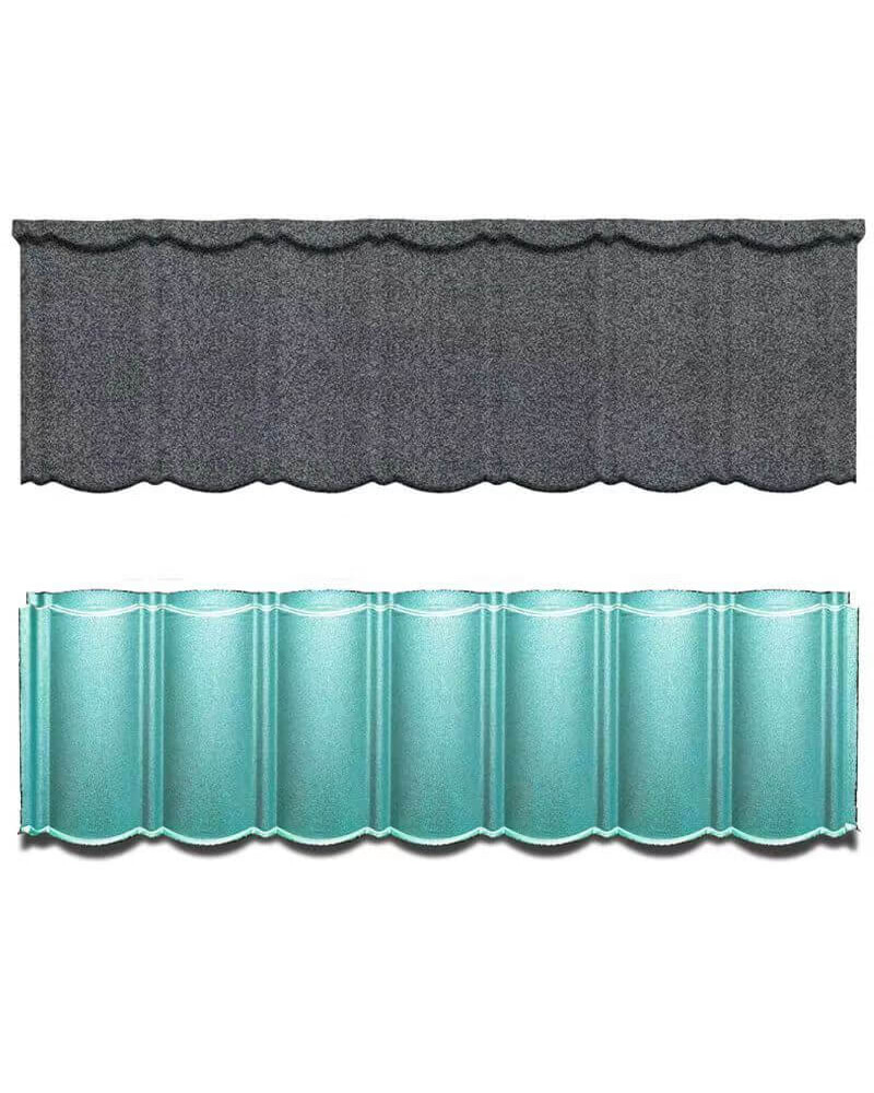 지역 사회를 위한 1340mm x 420mm 돌 입히는 금속 도와 Zin 전통적인 유대 기와